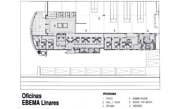 proyecto arquitectura Industriales - Local Ebema Linares 20