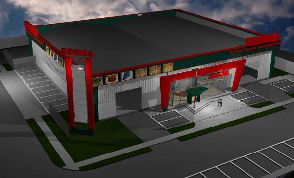 proyecto arquitectura Industriales - Local Ebema Puerto Montt 2