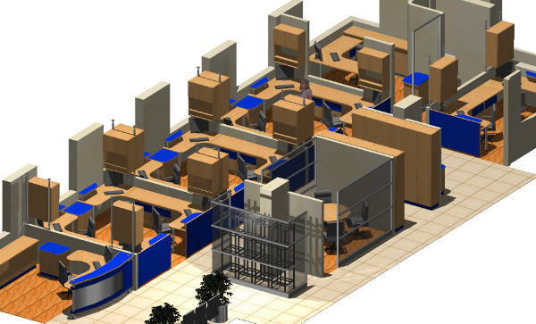 proyecto arquitectura Oficinas - Oficinas CH Robinson 2