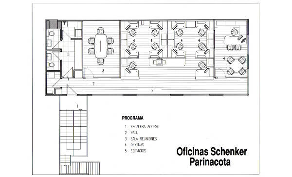proyecto arquitectura Oficinas - Oficina Schenker Parinacota 9