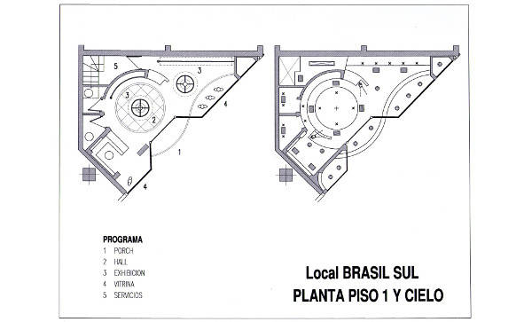 proyecto arquitectura Locales - Local Brasil Sul 12