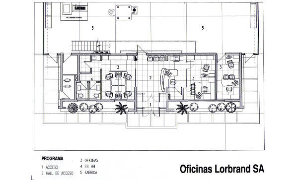 proyecto arquitectura Industriales - Planta Lorbrand 27